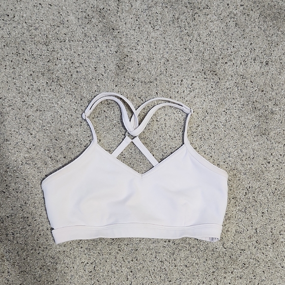 Bombshell Sportswear White Sports Bra - Picture 2 of 8